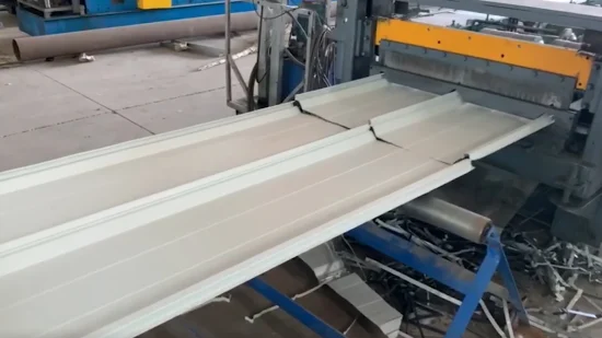 Campioni disponibili da Hua Steel China, larghezza d'onda di 95 mm, lamiere ondulate zincate a caldo rivestite in PVC plastisol di spessore 0,5 secondo lo standard CE EN 14782